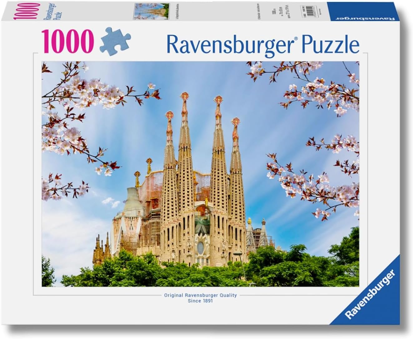 Ravensburger La Sagrada Familia Barcelona 1000 Piece Puzzle image 0